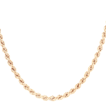 Cadena de Oro Amarillo 18K Tourbillon Tubular  