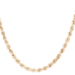 Cadena de Oro Amarillo 18K Tourbillon Tubular 