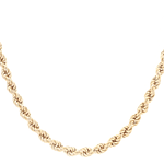 Cadena de Oro Amarillo 18K Tourbillon Tubular  