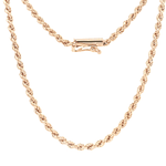 Cadena de Oro Amarillo 18K Tourbillon Tubular  