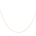 Cadena de Oro Amarillo 18K Limada  