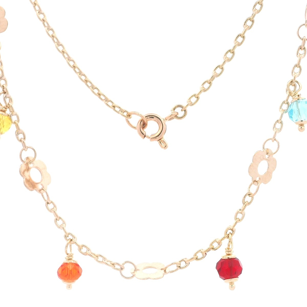 Cadena de Oro Amarillo 18K Limada 