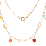 Cadena de Oro Amarillo 18K Limada 