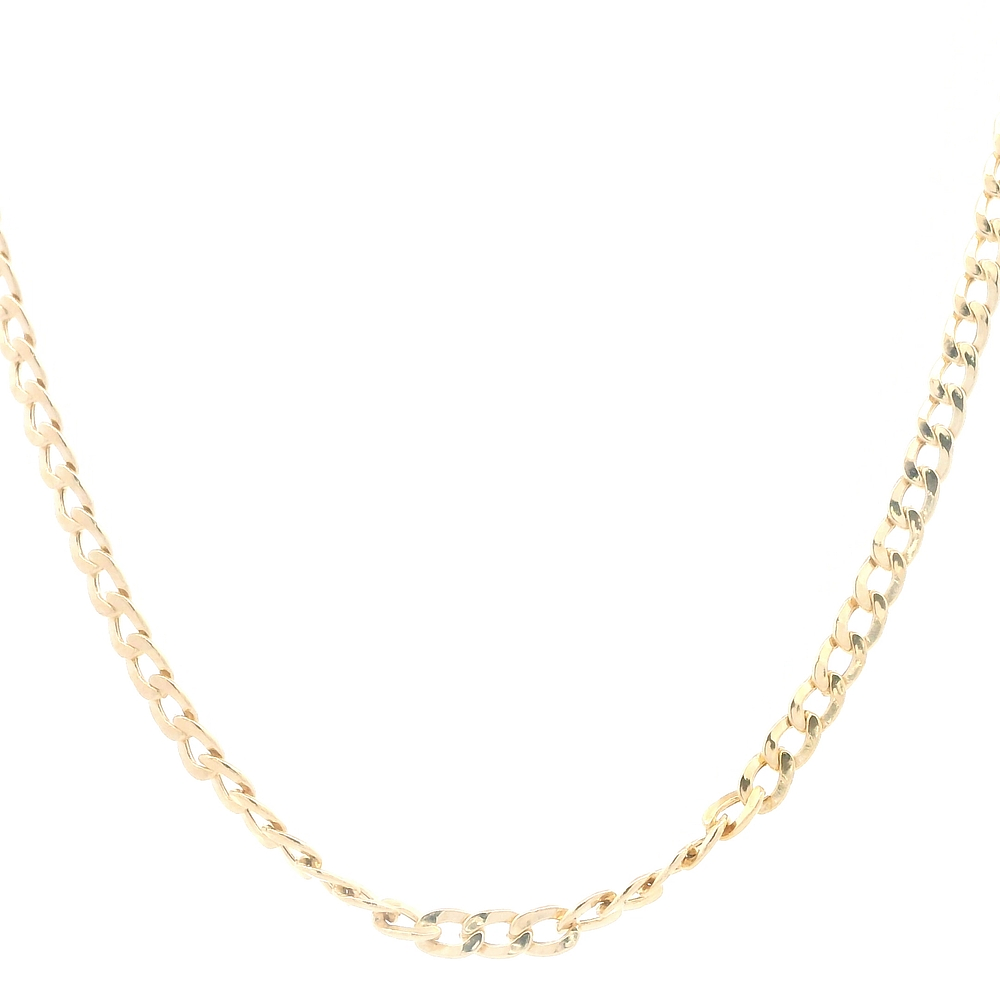 Cadena de Oro Amarillo 18K Groumet  