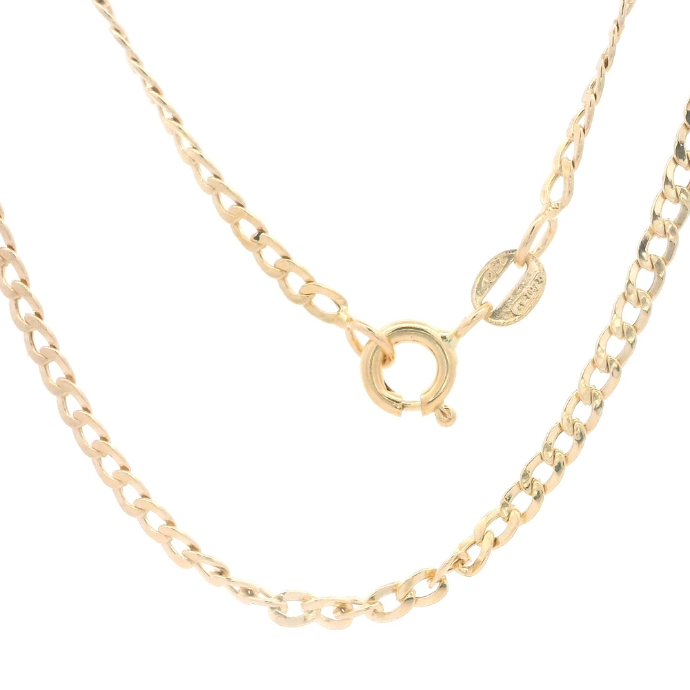 Cadena de Oro Amarillo 18K Groumet  