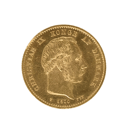 Moneda de Oro 20 Coronas Dinamarca 1900 – Christian IX