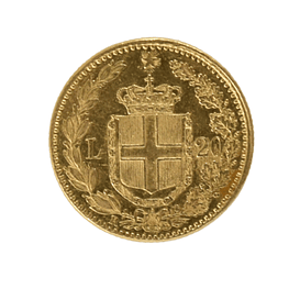 Moneda de Oro 20 Liras Italia 1888 – Umberto I 