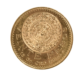 Moneda de Oro 20 Pesos México 1959 – Calendario Azteca