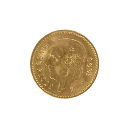 Moneda de Oro 5 Pesos México 1920 – Hidalgo