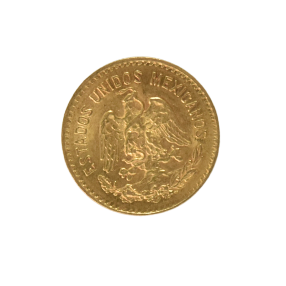 Moneda de Oro 5 Pesos México 1920 – Hidalgo