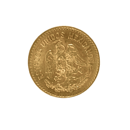 Moneda de Oro 5 Pesos México 1920 – Hidalgo