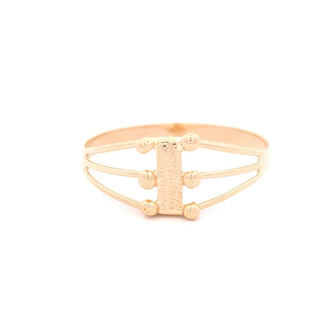 Anillo de Oro Amarillo 18K Rejilla Calada 