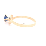 Anillo de Oro Amarillo 18K Solitario