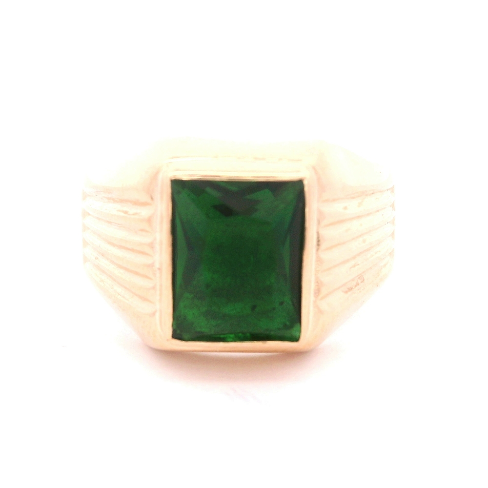 Anillo de Oro Amarillo 18K Sello