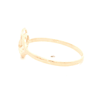 Anillo de Oro Amarillo 18K Calado