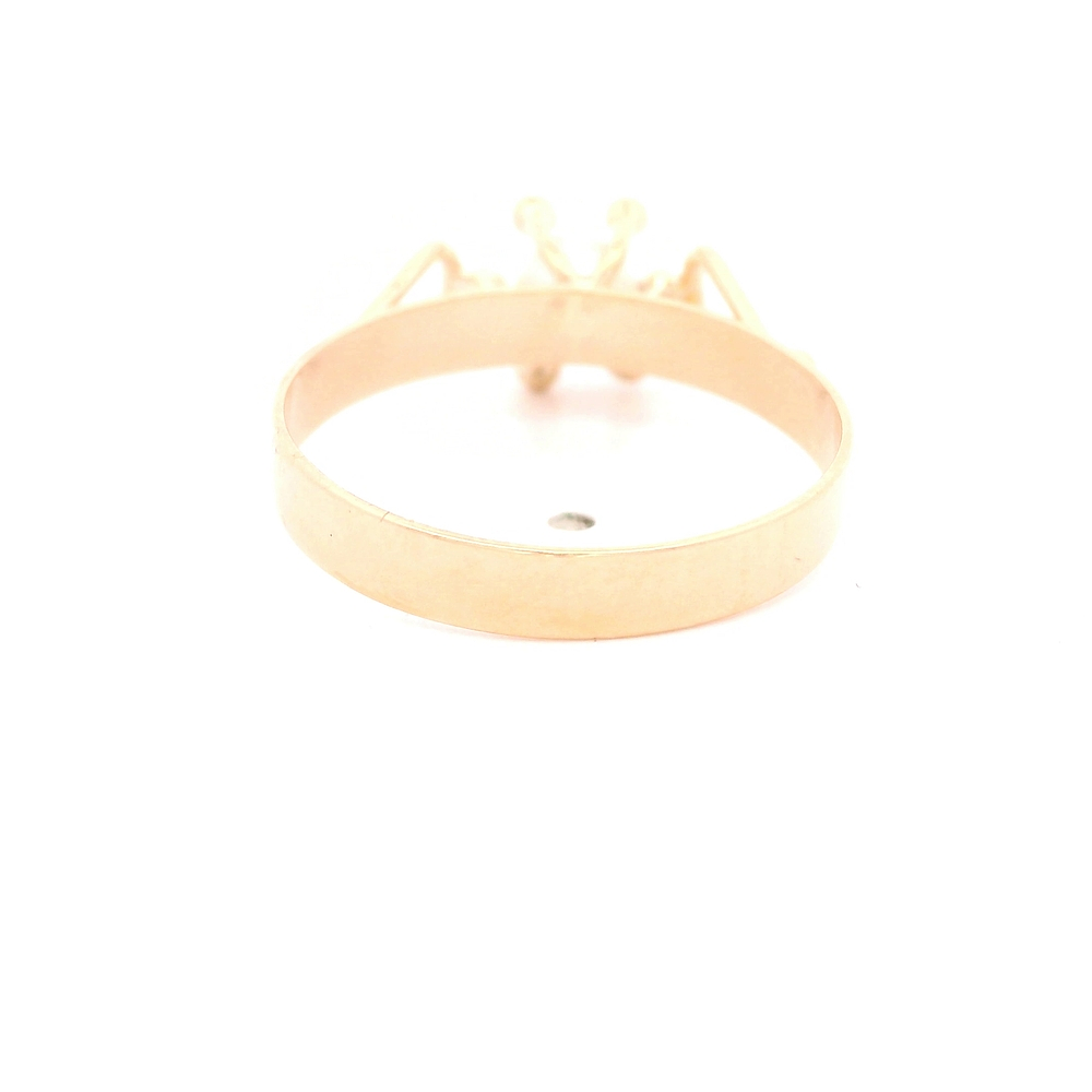 Anillo de Oro Amarillo 18K