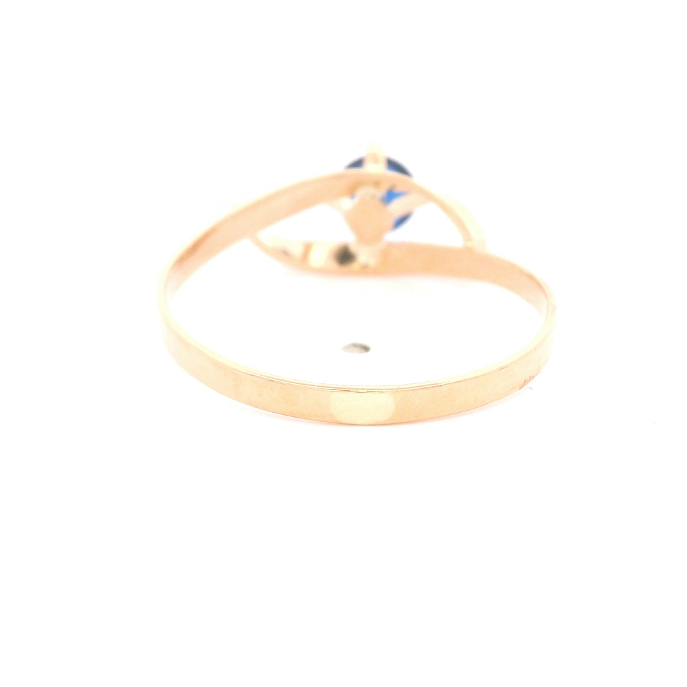 Anillo de Oro Amarillo 18K Solitario
