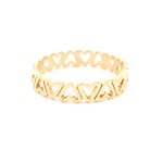 Anillo de Oro Amarillo 18K Calado