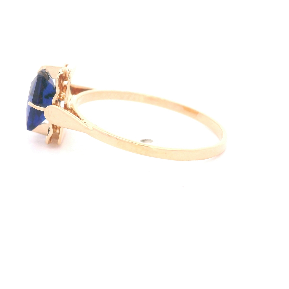 Anillo de Oro Amarillo 18K