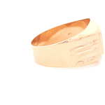 Anillo de Oro Amarillo 18K Sello