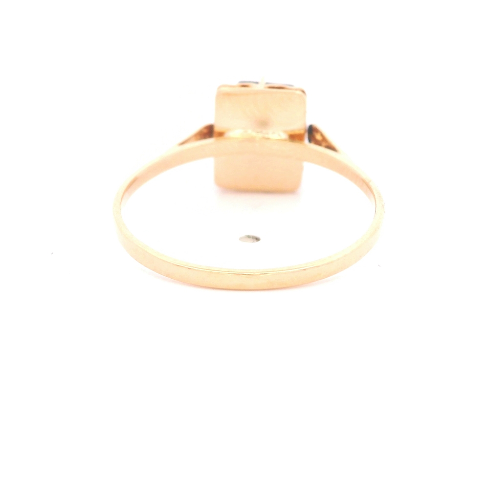 Anillo de Oro Amarillo 18K