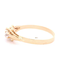 Anillo Solfeo Oro Amarillo 18K Trilogy