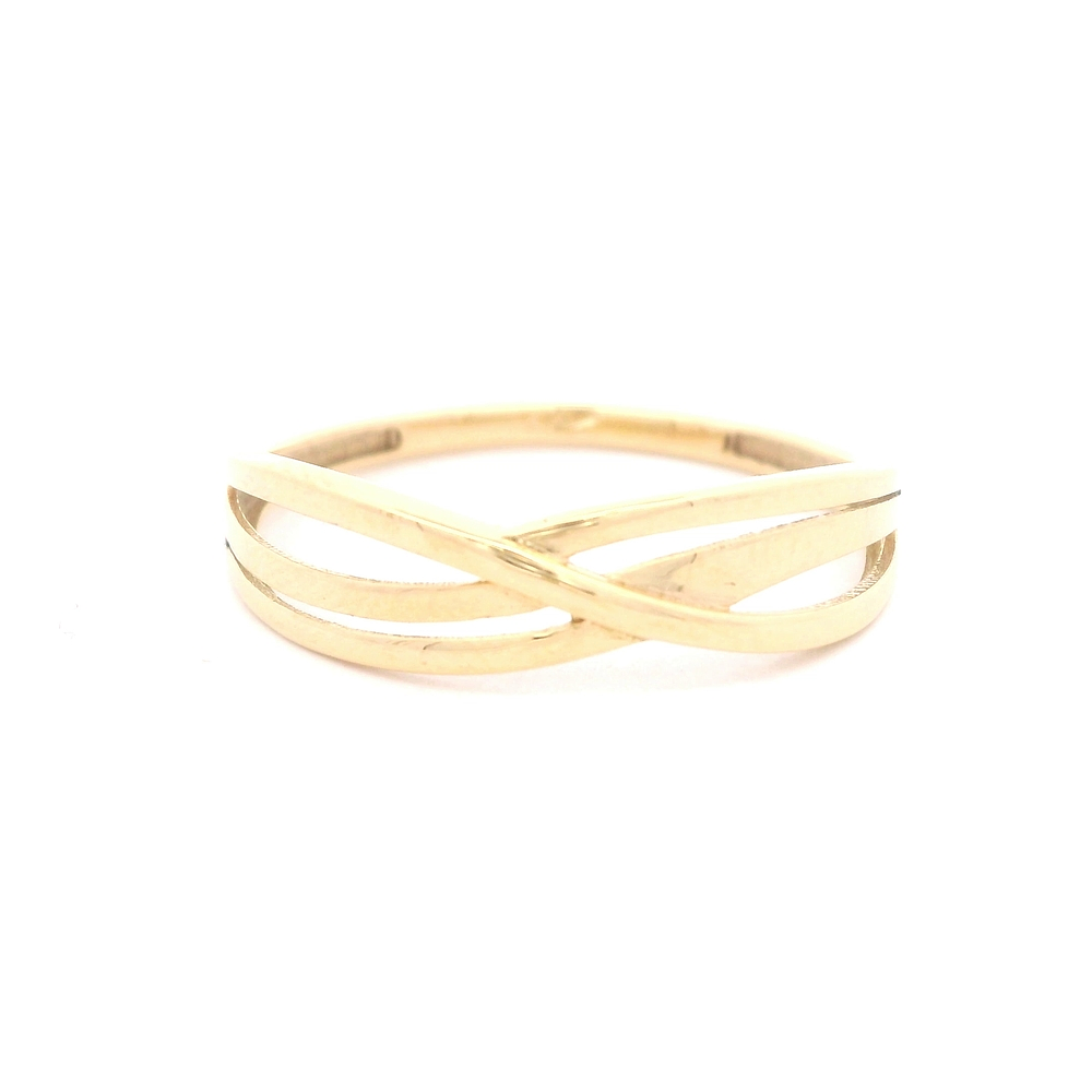 Anillo de Oro Amarillo 18K Calado