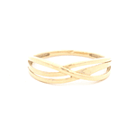 Anillo de Oro Amarillo 18K Calado