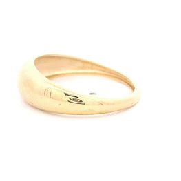 Anillo de Oro Amarillo 18K Semi Bombe