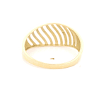 Anillo de Oro Amarillo 18K Calado