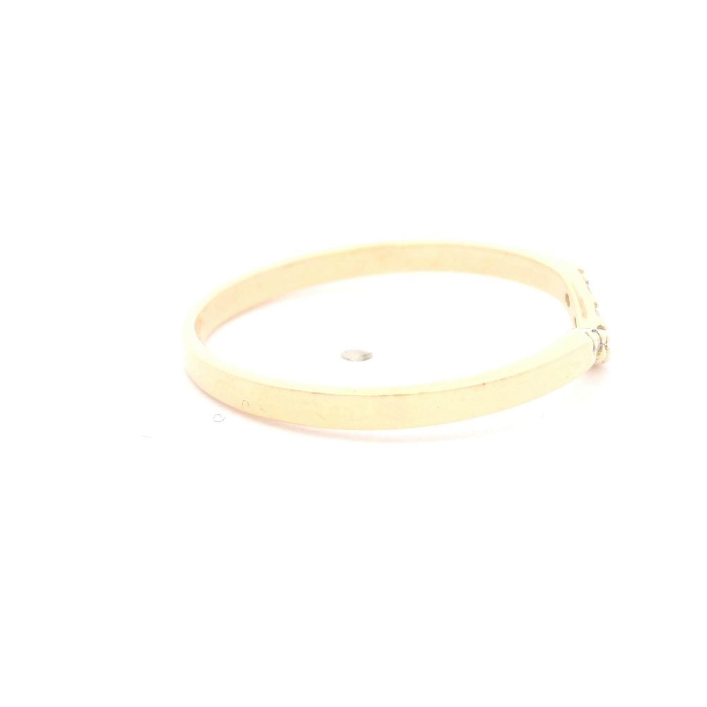 Anillo de Oro Amarillo 18K con Diamante