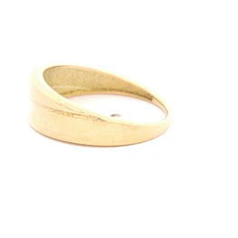 Anillo de Oro Amarillo 18K Bombé Ondulado