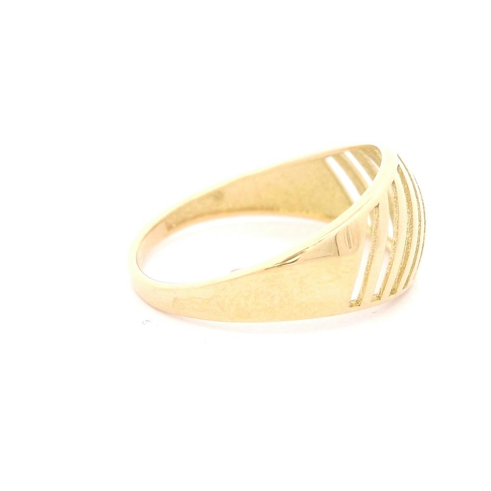 Anillo de Oro Amarillo 18K Calado