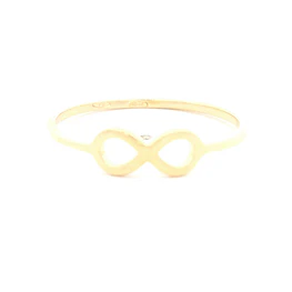 Anillo de Oro Amarillo 18K Infinito Calado