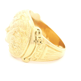 Anillo de Oro Amarillo 18K Sello