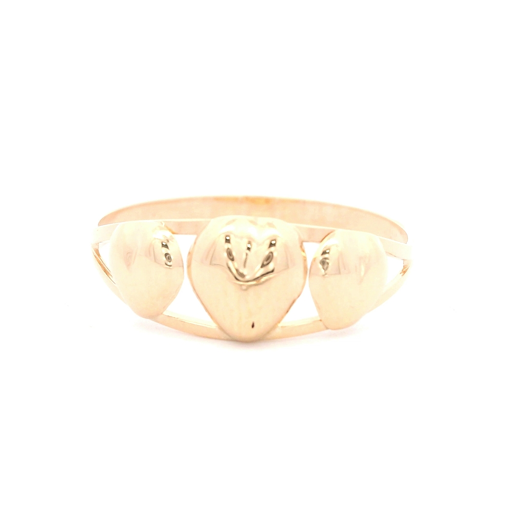 Anillo de Oro Amarillo 18K Calado