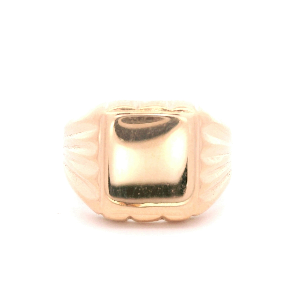 Anillo de Oro Amarillo 18K Sello