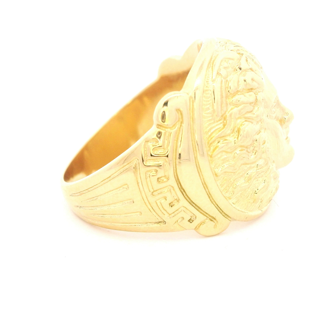 Anillo de Oro Amarillo 18K Sello