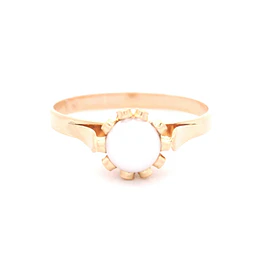 Anillo de Oro Amarillo 18K Cuello Payaso