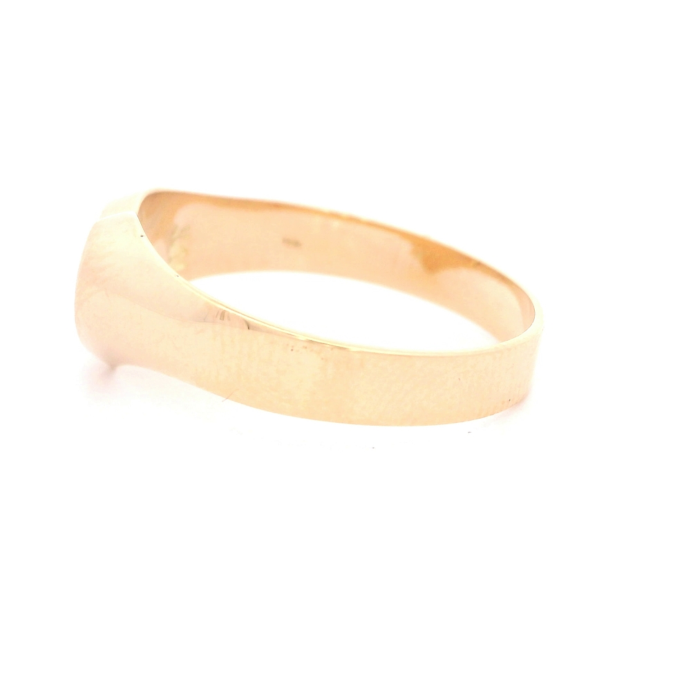 Anillo de Oro Amarillo 18K Sello