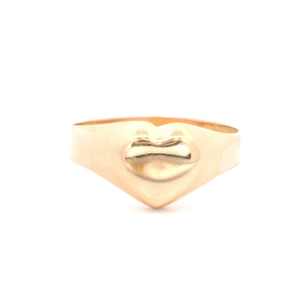Anillo de Oro Amarillo 18K Sello