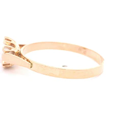Anillo de Oro Amarillo 18K Cuello Payaso