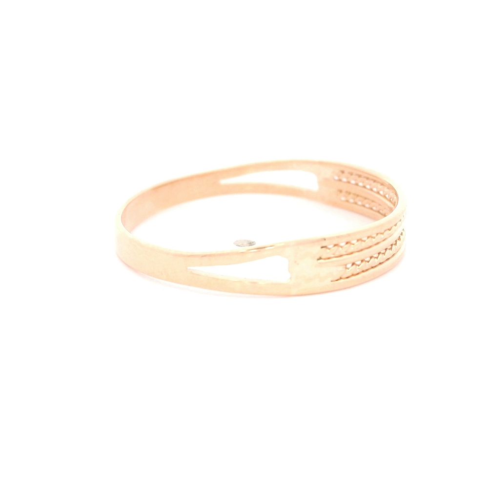 Anillo de Oro Amarillo 18K Calado