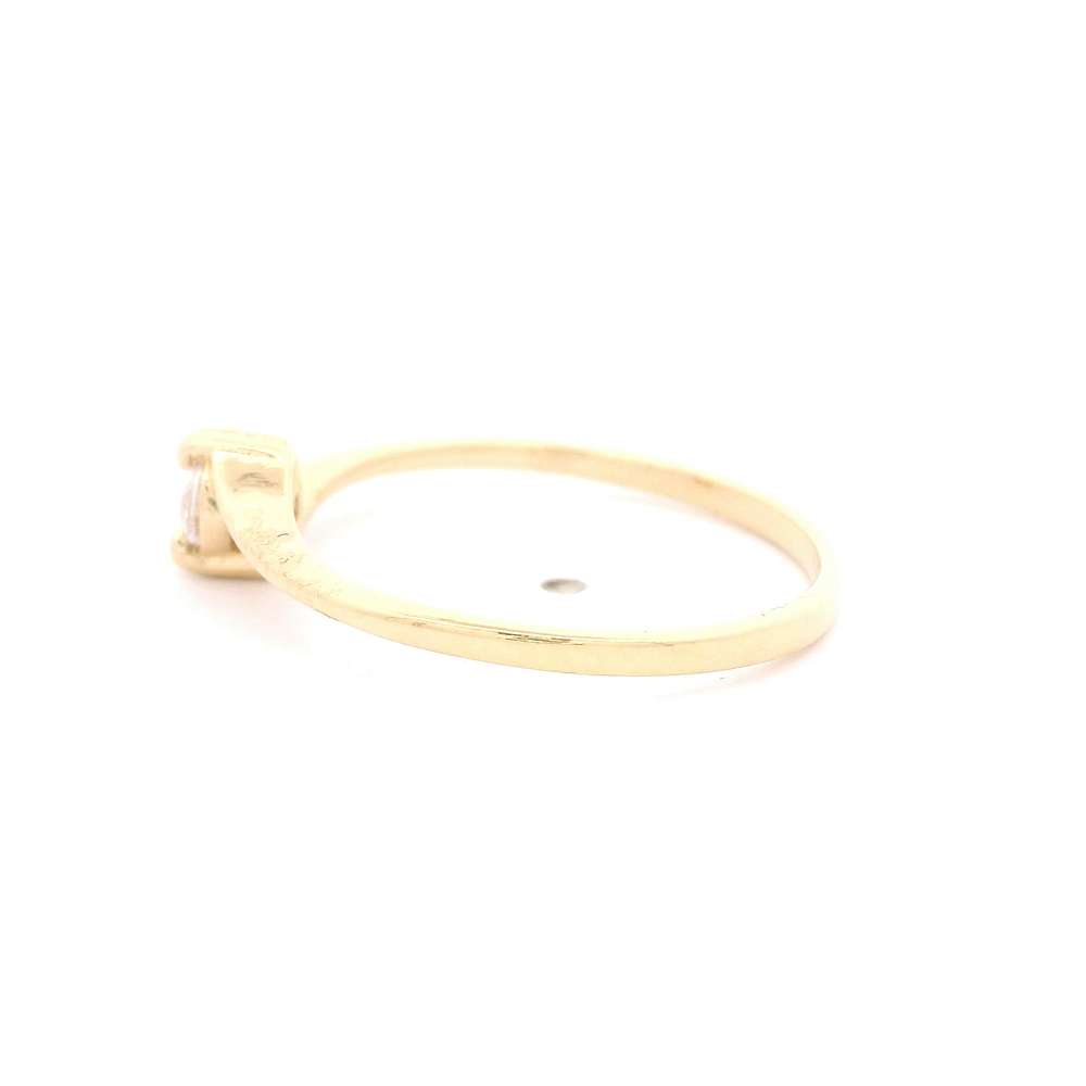 Anillo de Oro Amarillo 18K Calado