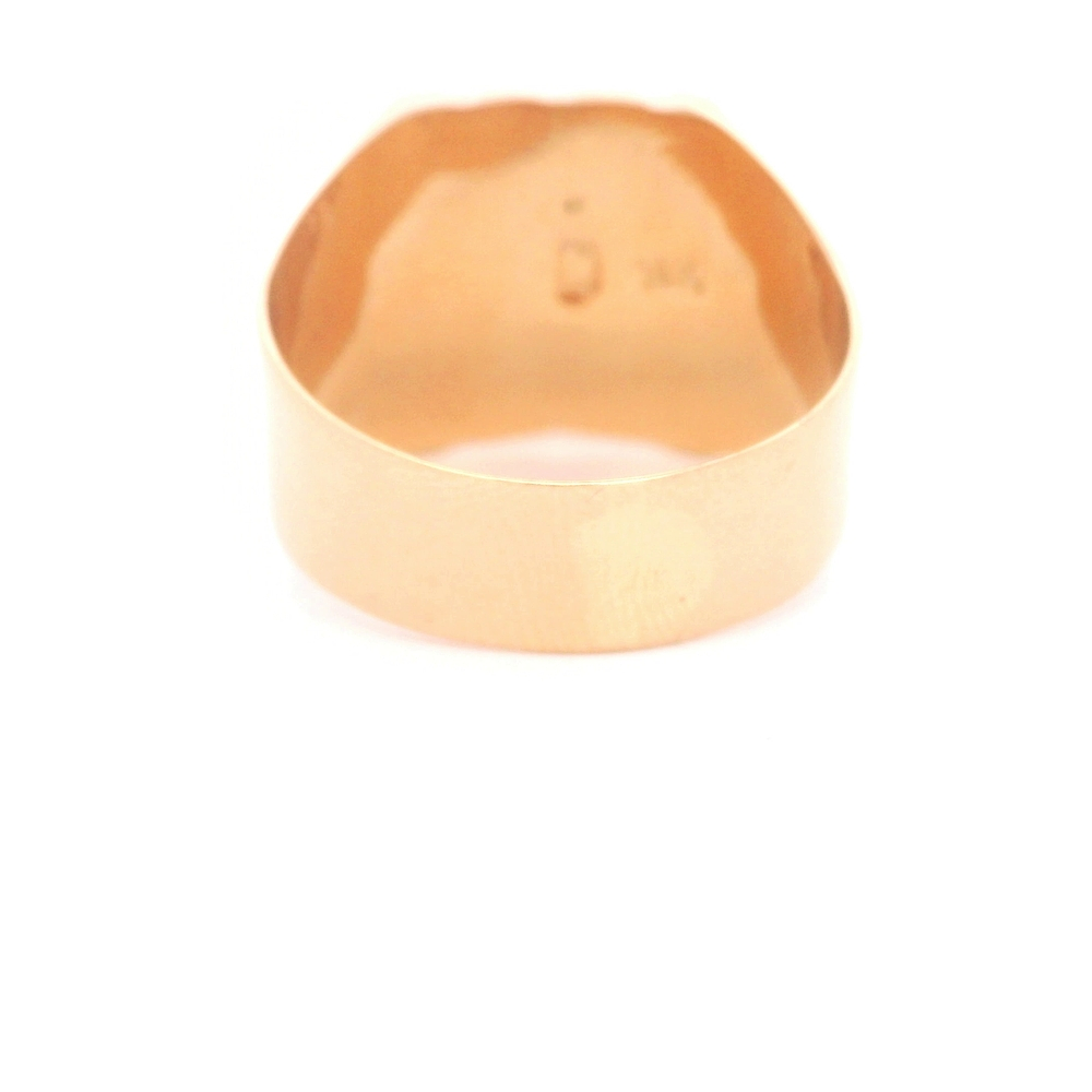 Anillo de Oro Amarillo 18K Sello