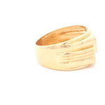 Anillo de Oro Amarillo 18K Sello con Diamante