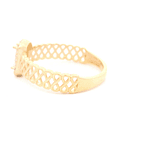 Anillo de Oro Amarillo 18K Calado con Diamante