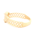 Anillo de Oro Amarillo 18K Calado con Diamante