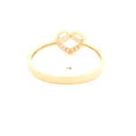 Anillo de Oro Amarillo 18K Corazón con Diamante