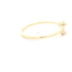 Anillo de Oro Amarillo 18K Ovalado con Ópalo